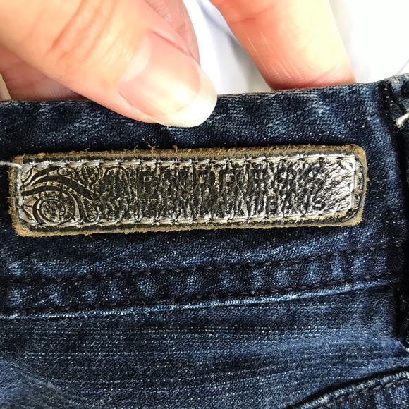 Express Blue Jean Shorts - Picture 4 of 6